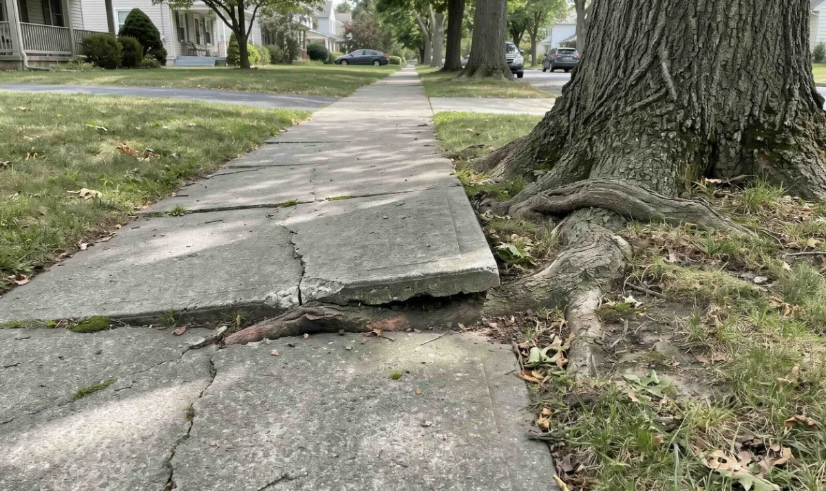 Tree Root Sidewalk Damage? Professional Repair Options